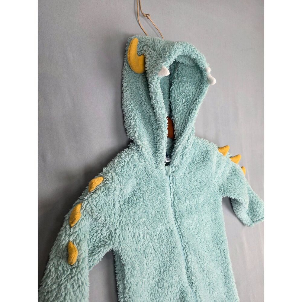 Old Navy Fuzzy Monster One Piece PJs Costume Halloween 4T